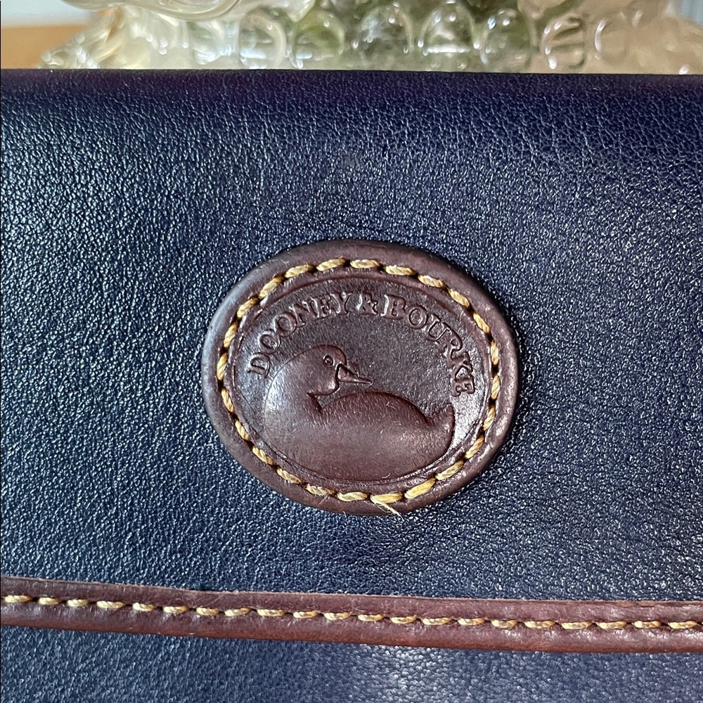Dooney & Bourke Blue Leather Wallet - Picture 2 of 9